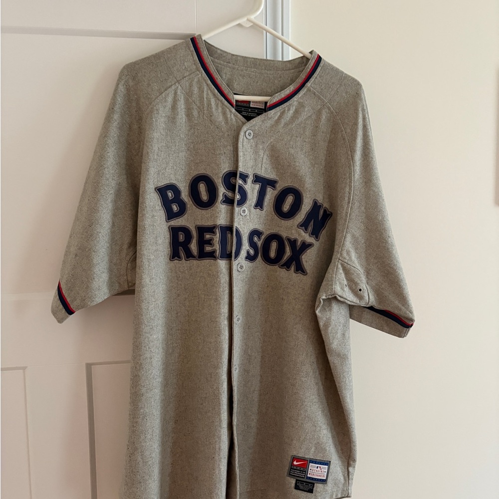 Boston Red Sox Jersey Vintage Wool Blend Replica